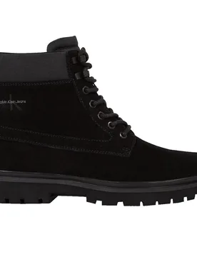 Eva Mid Laceup Suede Boots Black / Stormfront 45 Herren - Calvin Klein - FashionsVida