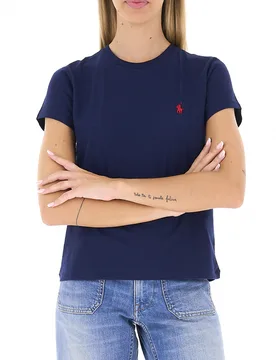 T-shirt girocollo POLO BLU NAVY XL - Ralph Lauren - FashionsVida