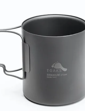 TOAKS Titanium Cup 370 Doublewall - Toaks Titanium - FashionsVida