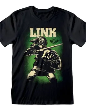 Gaming T-Shirt - Hero Of Hyrule - S bis XXL - Größe XL - schwarz - Unisex - unisex - The Legend Of Zelda - FashionsVida