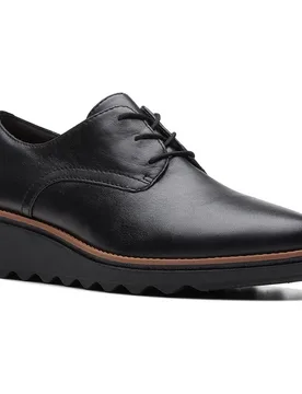 Shoes Scarpe Sharon Rae Black Leather EU 41 1/2 - Clarks - FashionsVida