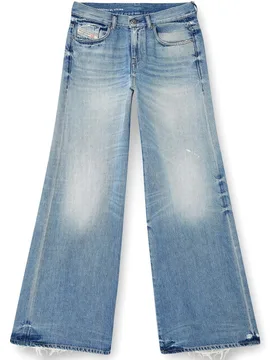 Vaqueros campana de mujer con cintura media - Diesel - FashionsVida