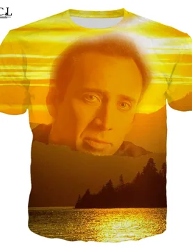 CLOOCL Newest Nicolas Cage 3D Print Mens T Shirt Harajuku Summer Short Sleeve Street Casual Unisex T-shirt Tops Drop Shipping - Aliexpress - FashionsVida