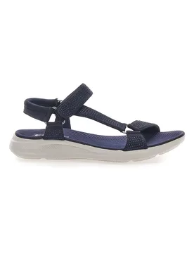Sandali Navy con Tomaia Elastica Effetto Corda THE 6 38 - FIRST ACTIVE - FashionsVida