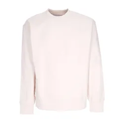 Felpa Leggera Girocollo Uomo Contempo Crewneck Wonder White