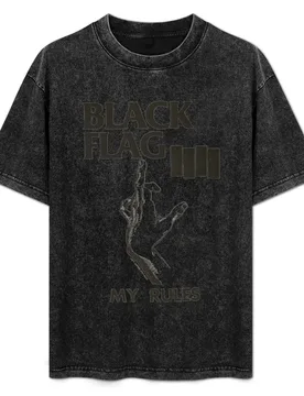 Black Flag T-Shirt Casual Minimalist Short Sleeve Top - Aliexpress - FashionsVida