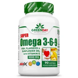 Capsule Greenday Super Omega 3-6-9 90 Unità
