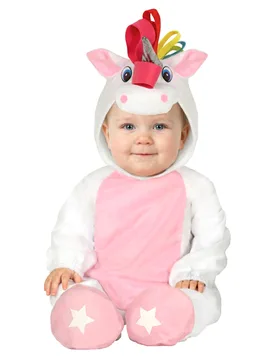 Einhorn-Kostüm für Babys Tier-Kostüm rosa-weiss - FIESTAS GUIRCA, S.L. - FashionsVida