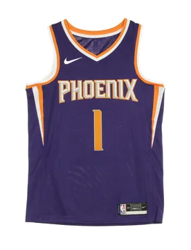 Canotta Basket Uomo Nba Swingman Jersey Icon Edition 2020 No 1 Devin Booker Phosun New Orchid/white - NIKE NBA - FashionsVida