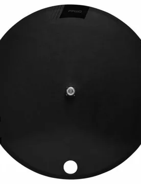 Ruota Anteriore Da Strada Disc-t Tubular Track Matt Black - Ffwd - FashionsVida