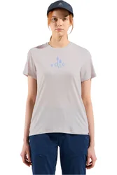 Ascent merino 160 tree logo camiseta montaña manga corta mujer (L)