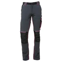 Pantalon De Travail Atom Fly Lady Grey Fucsia M