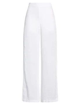 Hose Damen Weiß 36,38,40 Damen - 120% Lino - FashionsVida