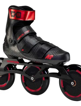 Patins En Ligne Redline 125 Black / Red EU 45 Homme - K2 Skates - FashionsVida