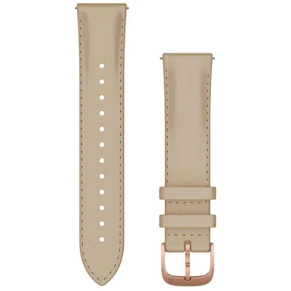 Cinghia Pelle Quick Release 20 Mm Sand - Garmin - FashionsVida