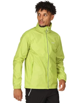 Mens Lyle Iv Waterproof Breathable Packable Jacket Coat - Green - Size X-Large - Regatta - FashionsVida
