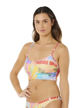 Haut De Bikini Hotel Malibu Multi Fit Multico L - Rip curl - FashionsVida