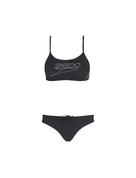 Bikini Endurance Logo para mujer gris 40 - Speedo - FashionsVida