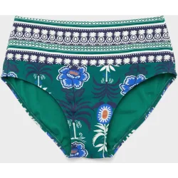 Braguita bikini multiposición en tejido estampado