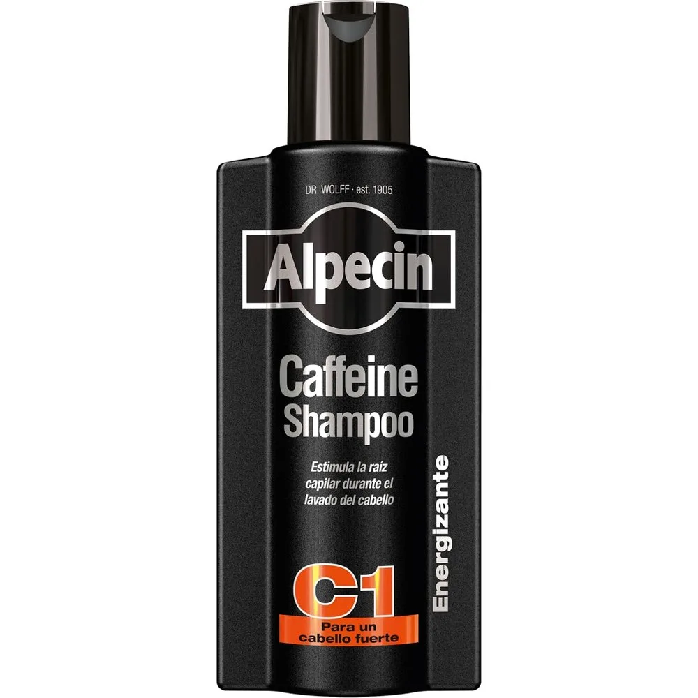 Champú Anticaída Cafeína Black Edition 375 ml - Alpecin - FashionsVida