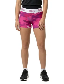 Otso Shorts Camo Pink L Women - OTSO - FashionsVida