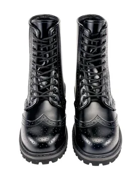 Boot - Budapester 10 Eyes - EU38 bis EU47 - Größe EU39 - schwarz - Unisex - unisex - Brandit - FashionsVida