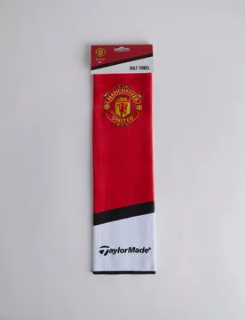 Manchester United X Tri Fold Golf Towel - TaylorMade - FashionsVida