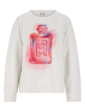 ROUND NECK SWEAT SHIRT 1/1 SLEEVE female - XXL - FashionsVida