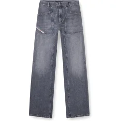Vaquero relaxed de hombre bolsillos utility grandes