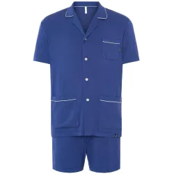 Pijama de hombre corto con botones