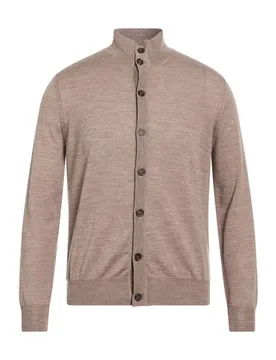 Strickjacke Herren Maulwurfsgrau 48,50,52,54 Herren - Canali - FashionsVida