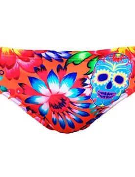 Fresh Skull Swimming Brief Orange XL Men - TURBO - FashionsVida
