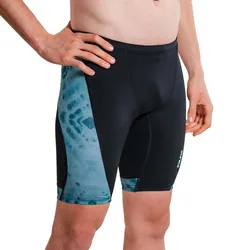 Zone3 Jammer Teal Tie Dye 34 Men
