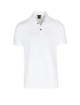 Poloshirt Regular Fit PRIME weiss S Herren - BOSS - FashionsVida