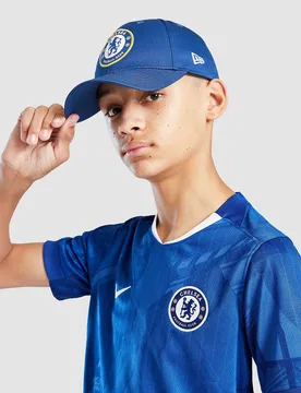 Chelsea FC Youth 9FORTY Cap, Blau - unisex - Size: Junior - New era - FashionsVida