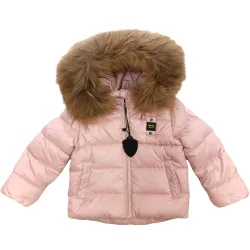 Piumino 506 Rosa C/pelliccia 24WBBXC02550