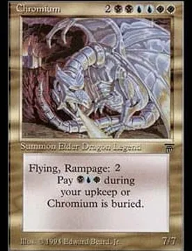 Chromium Legends - Magic: The Gathering - FashionsVida