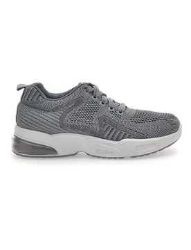 Sneakers Grigie In Tessuto 162508 39 - DAME ROSE - FashionsVida