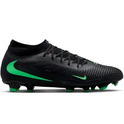 Phantom 6 high academy fg/mg botas de futbol cesped artificial Negro (43)