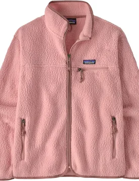 Polaire double face en Polartec® - W's Retro Pile Jkt Fuzzy Mauve - Taille M - Violet - Patagonia - FashionsVida
