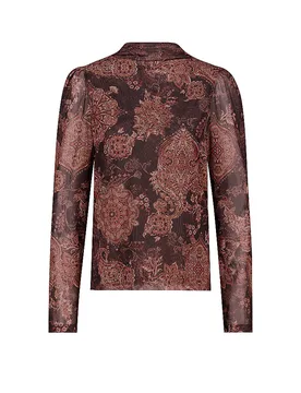 Maglia a maniche lunghe marrone 42 - monari - FashionsVida
