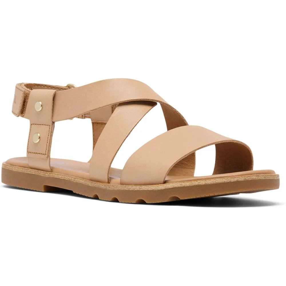 Sandalias de tiras de mujer de piel - Sorel - FashionsVida