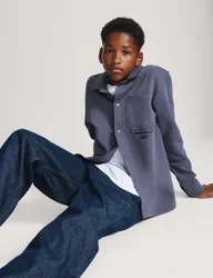 Cotton Rich Jersey Shirt (6-16 Yrs) Air Force Blue male