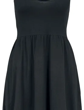 Kurzes Kleid - Ladies Spaghetti Dress - XS bis S - für Damen - Größe XS - schwarz - Frauen - female - Urban classics - FashionsVida