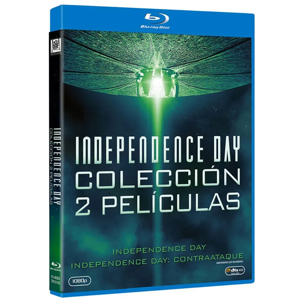 Independence Day 1-2 Blu-ray Multicolor One Size unisex - Dvd - FashionsVida