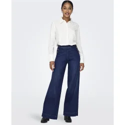 Camisa de mujer de rayas ancha