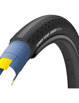 Pneumatico Da Gravel County Tubeless 650 X 50 Black - Goodyear - FashionsVida