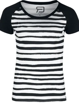 T-Shirt für Damen schwarz/weiß "" von - Frauen - female - RED by EMP - FashionsVida
