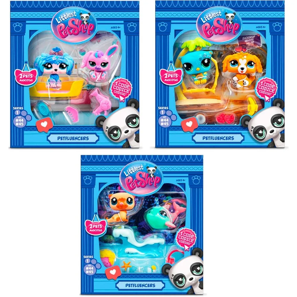 Pet fluencer Littlest Pet Shop , Modelos surtidos - Bandai - FashionsVida