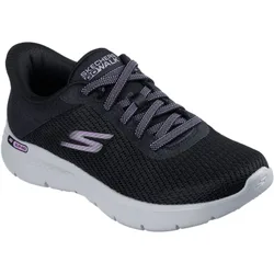 Go Walk Flex Textile Womens Black Trainers - Size Uk 5